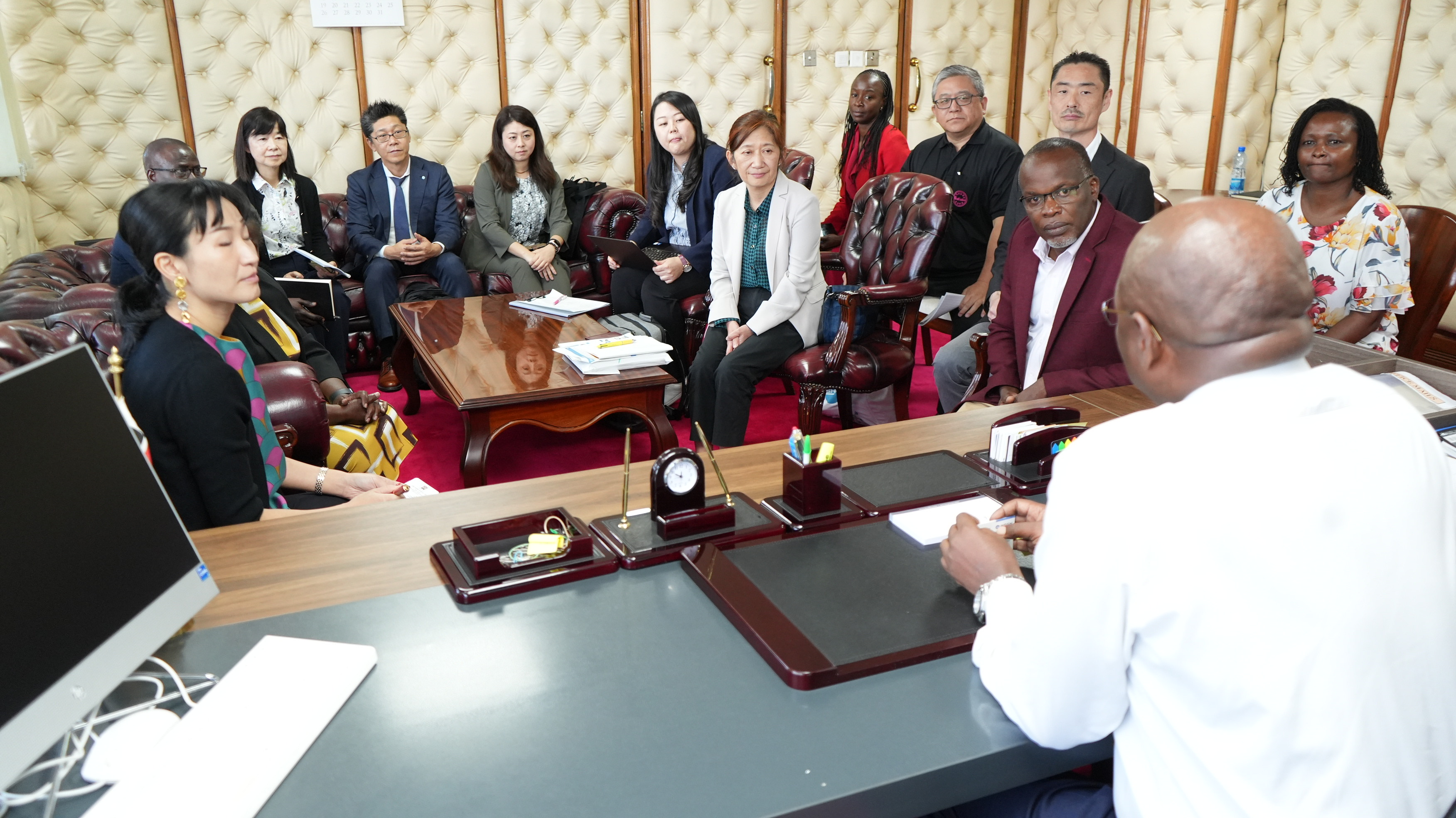 Principal Secretary Hosts Delegation from Japan’s WHO National Center for Global Health and Medicine