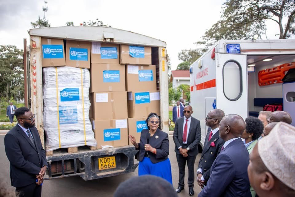 Kenya Strengthens Emergency Care and Referral Systems with New Ambulances and Medical Supplies from WHO