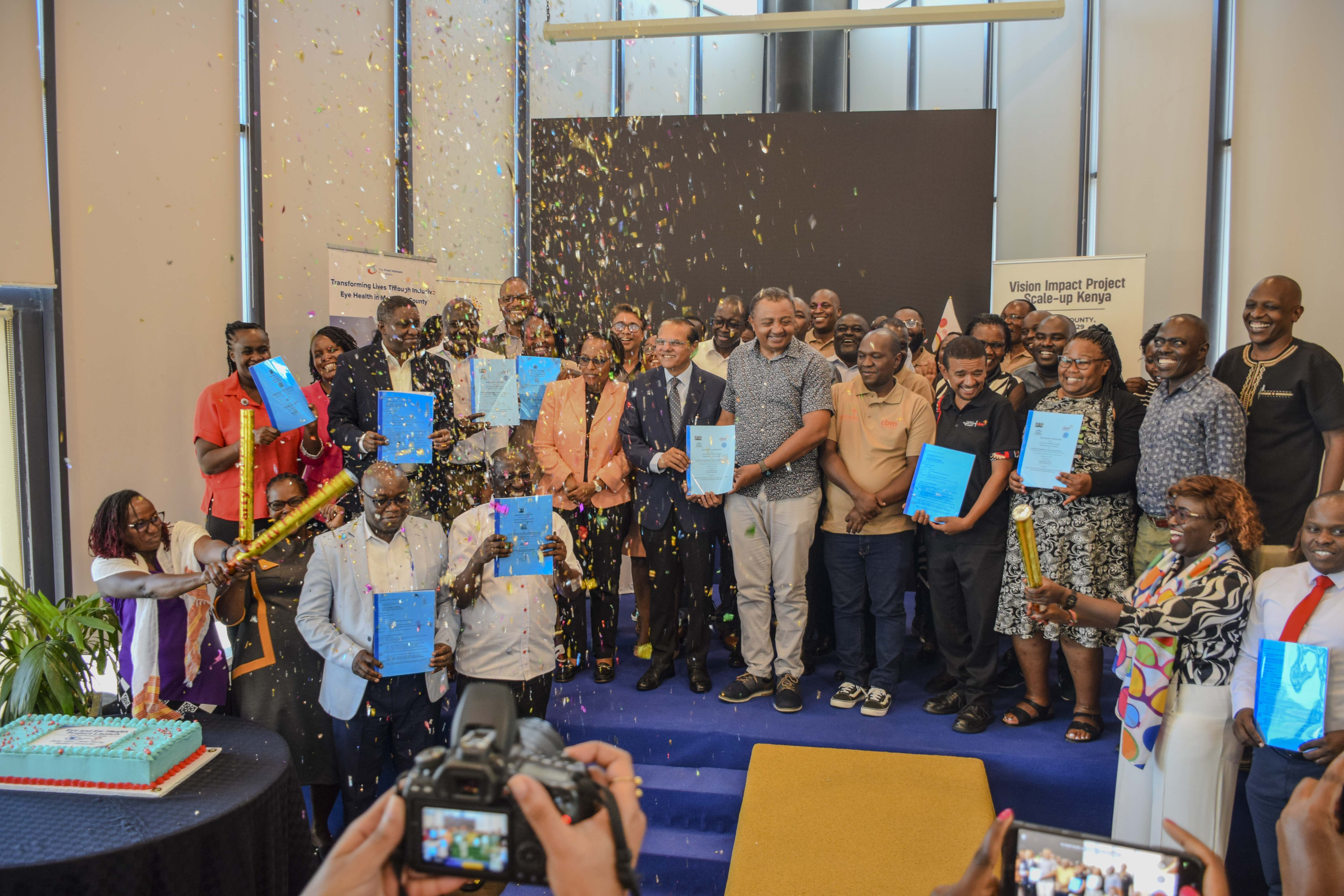 CBM Project to Strengthen Eye and Ear Health Services in Three Counties