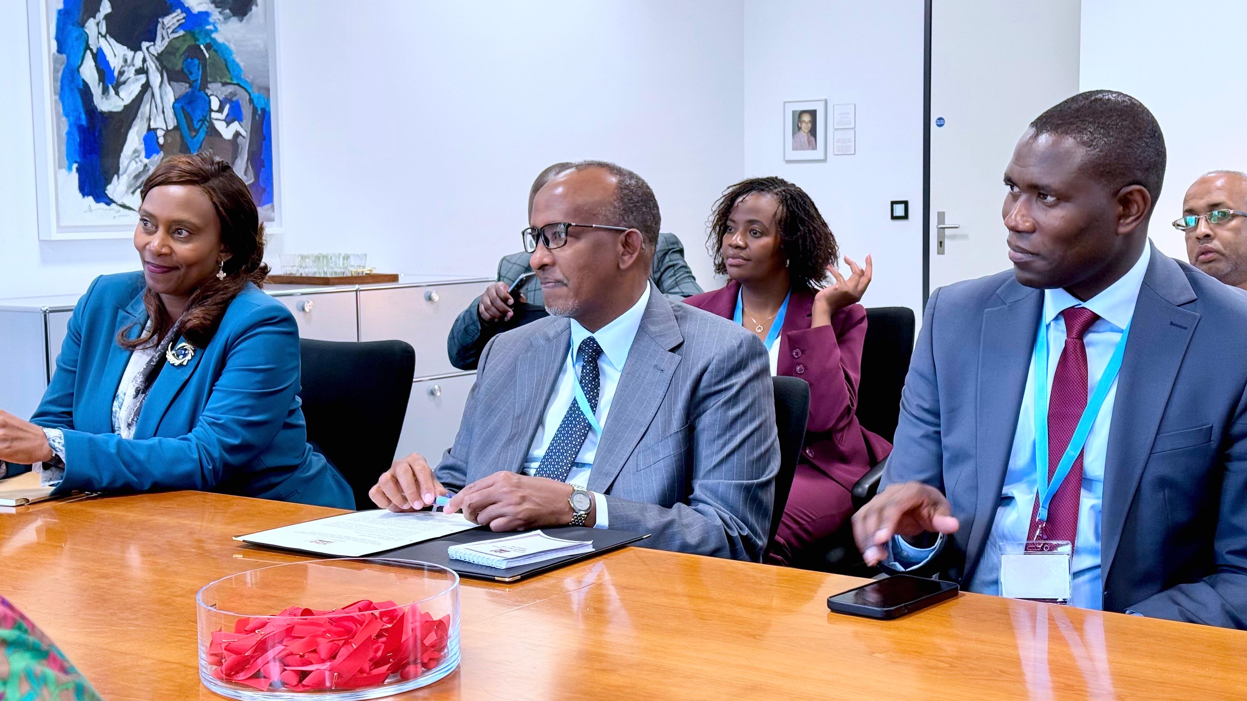 CS Duale Reaffirms Kenya’s Commitment to Ending AIDS in High-Level Meeting with UNAIDS Executive Director