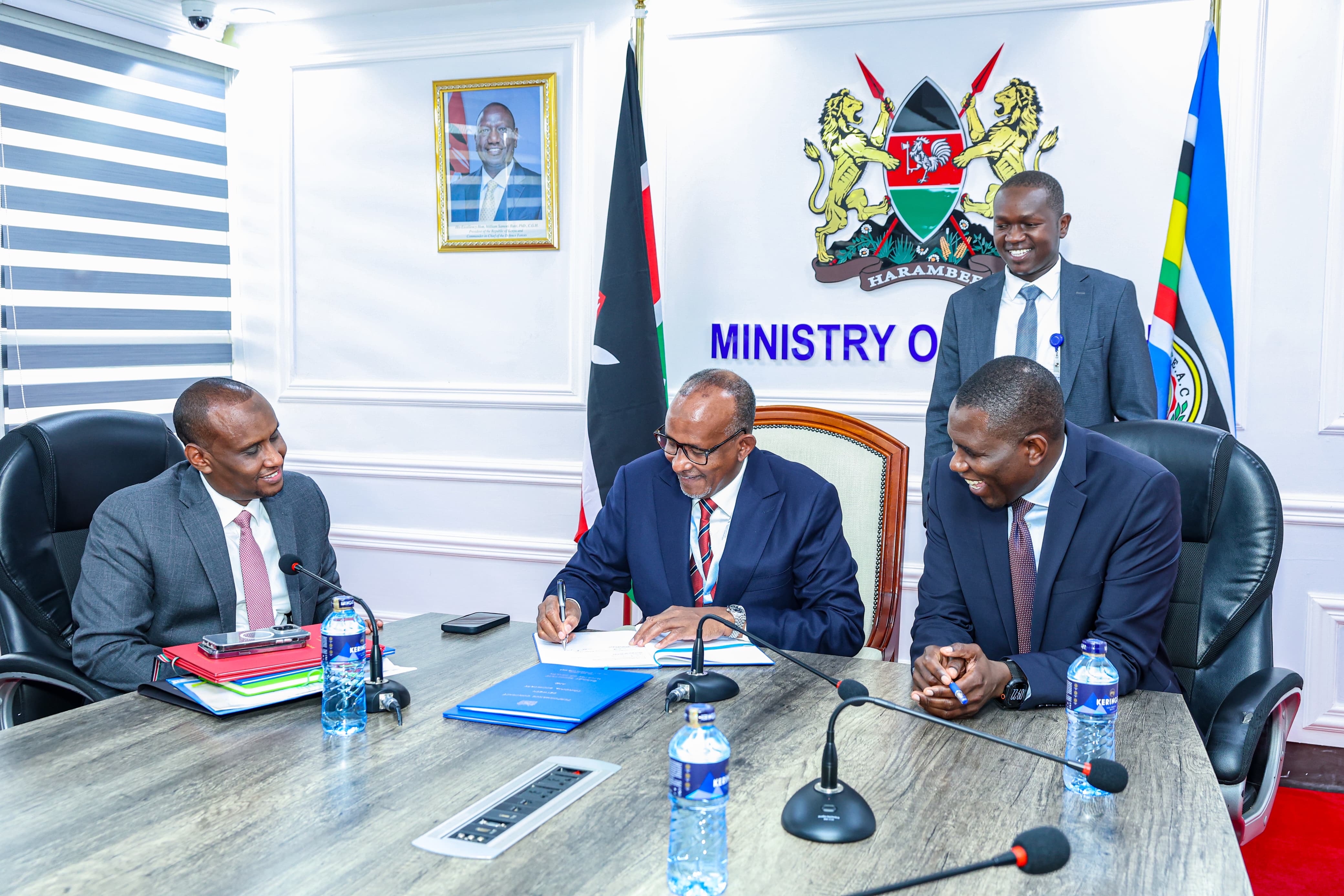 CS Aden Duale Presides Over Signing of Ministry of Health Performance Contracts for FY 2025/2026