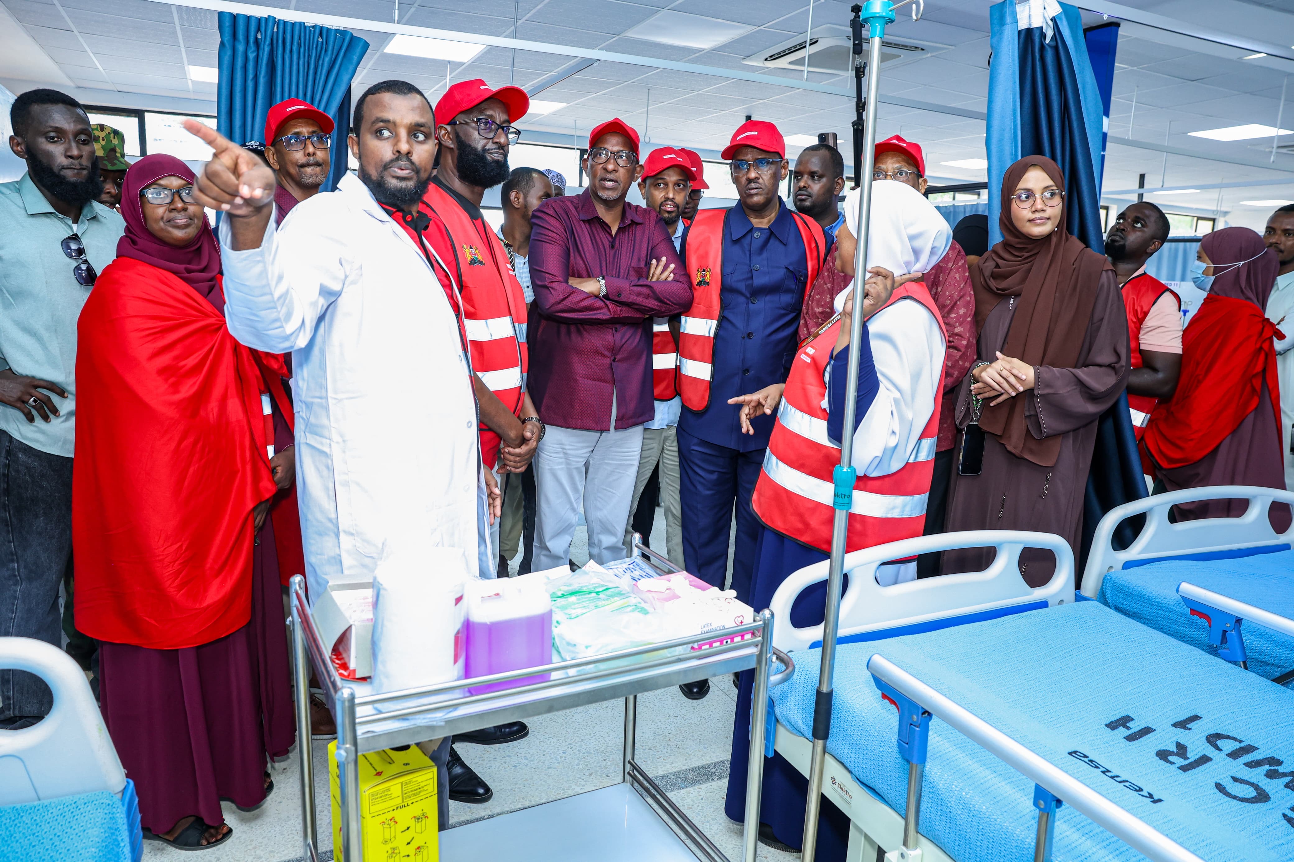 CS Duale Commissions Northern Regional Blood Transfusion Centre in Garissa