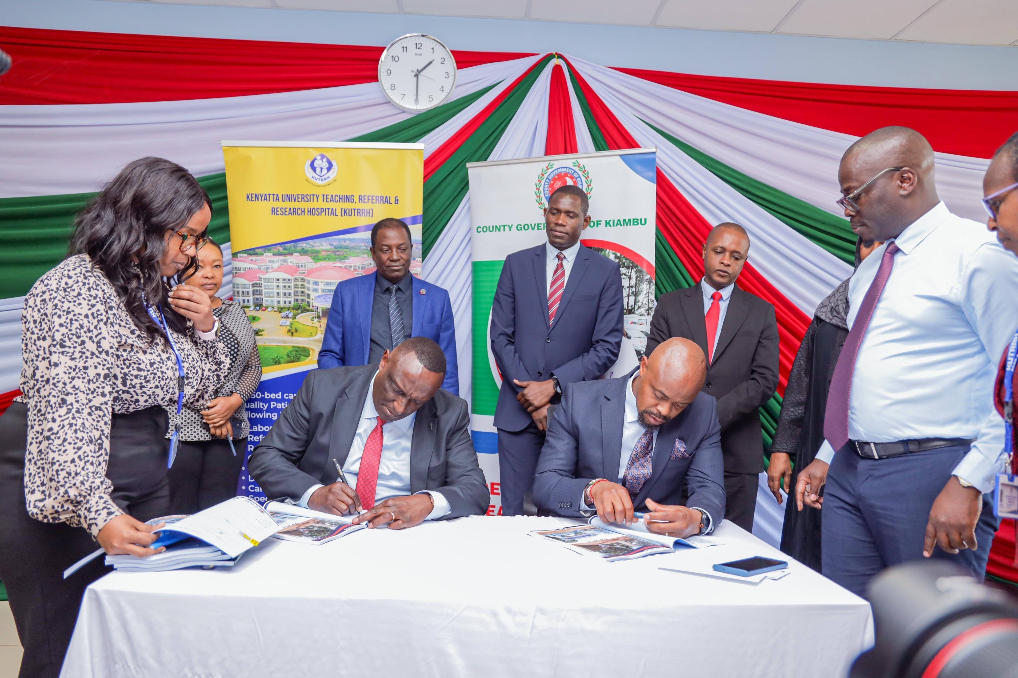 Government Hands Over Refurbished Gatundu Level 5 Hospital to Kiambu County