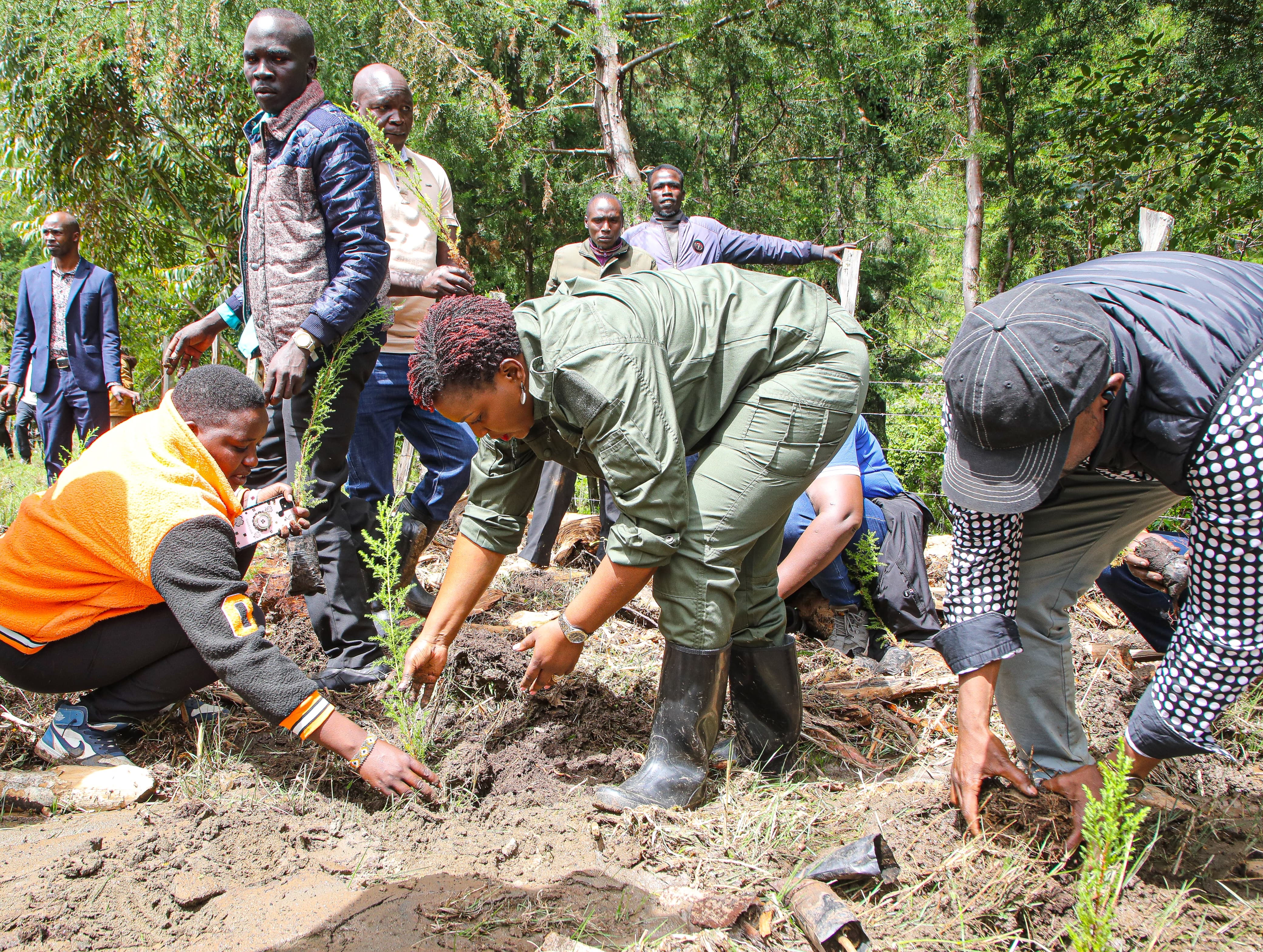 Ministry of Health Leads National Tree Planting Initiative in Pokot South Sub County