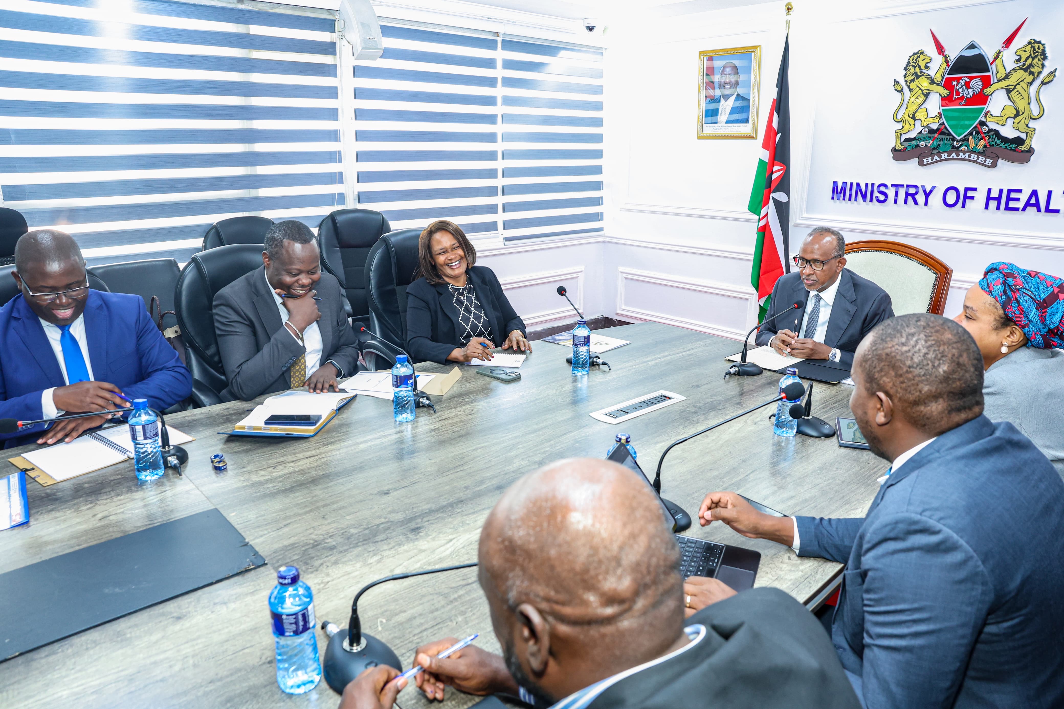 CS Duale Reviews Progress of Mwalimu Comprehensive Medical Cover with TSC