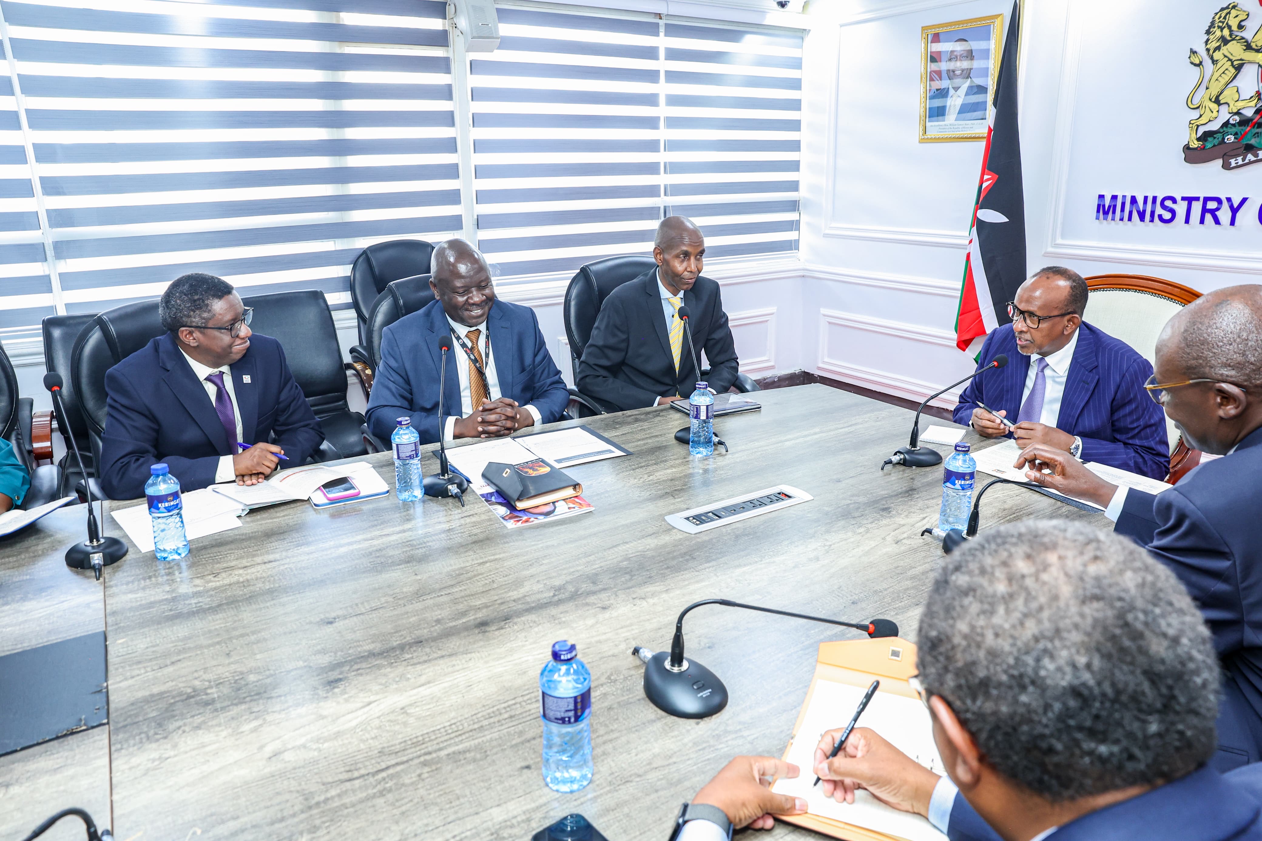 Meets Global Partners Ahead of Eye Health Conference in Kenya