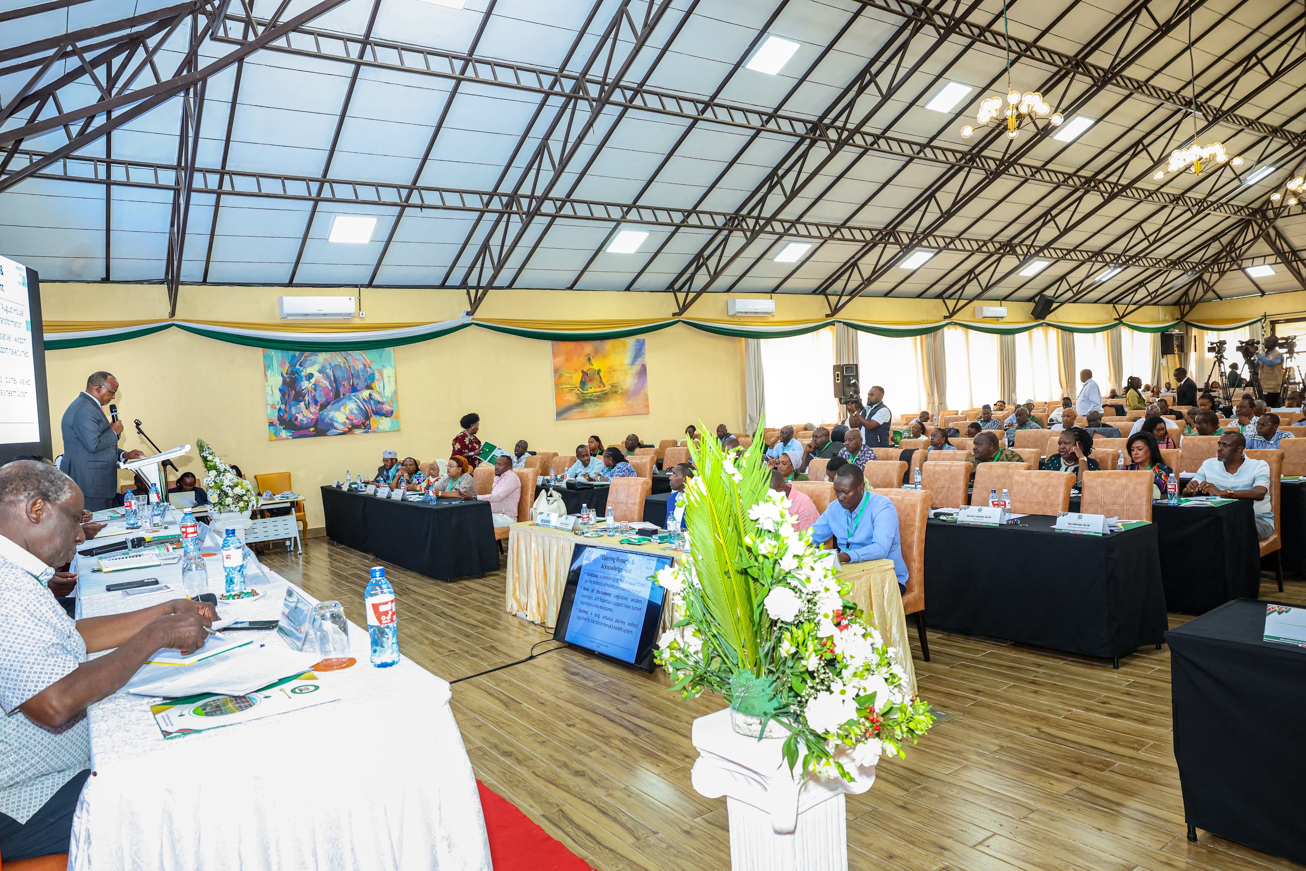 Health CS outlines UHC reforms at National Assembly retreat