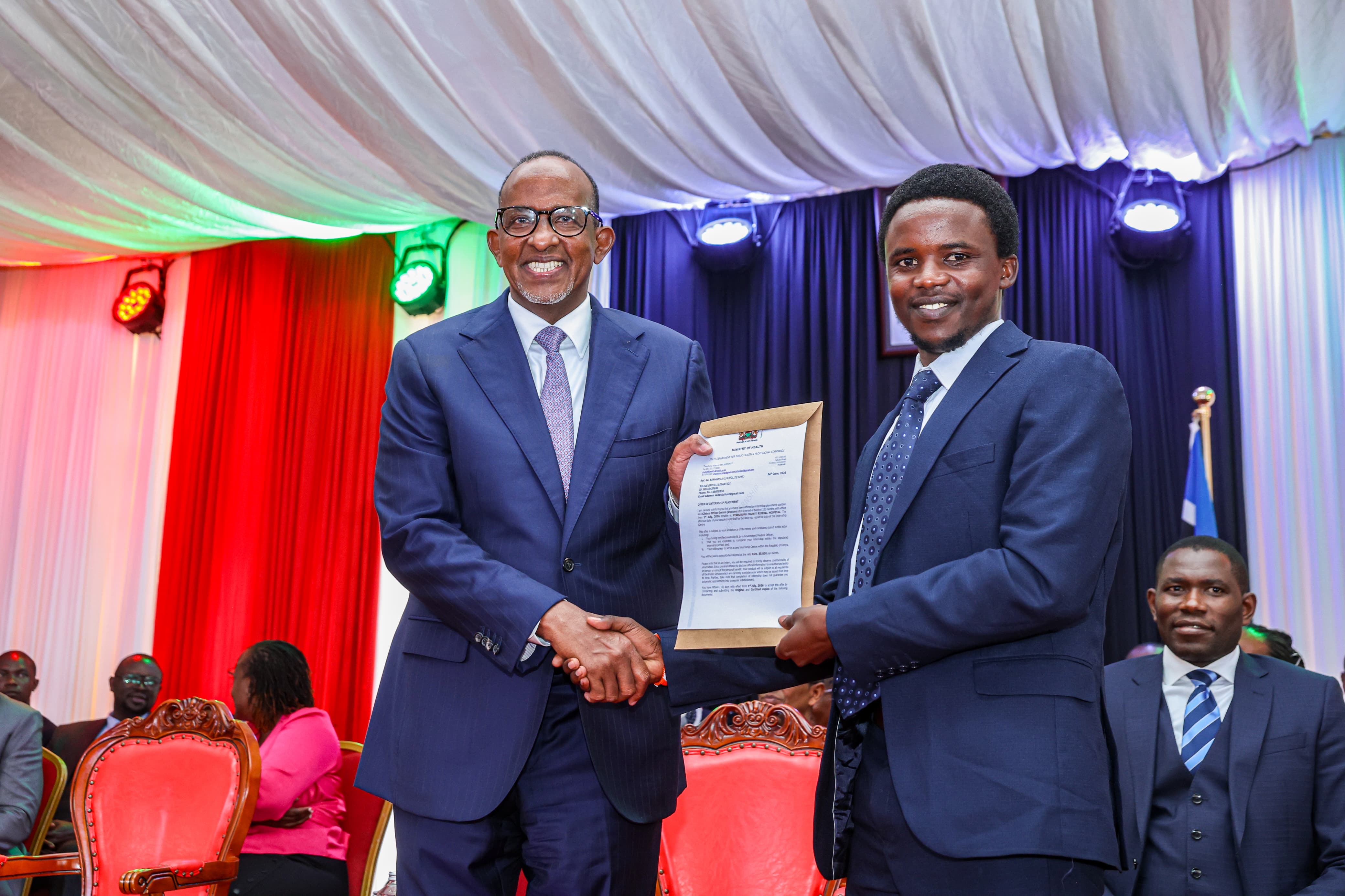 Ministry Deploys 6,784 Healthcare Interns to Strengthen Kenya’s Health Workforce