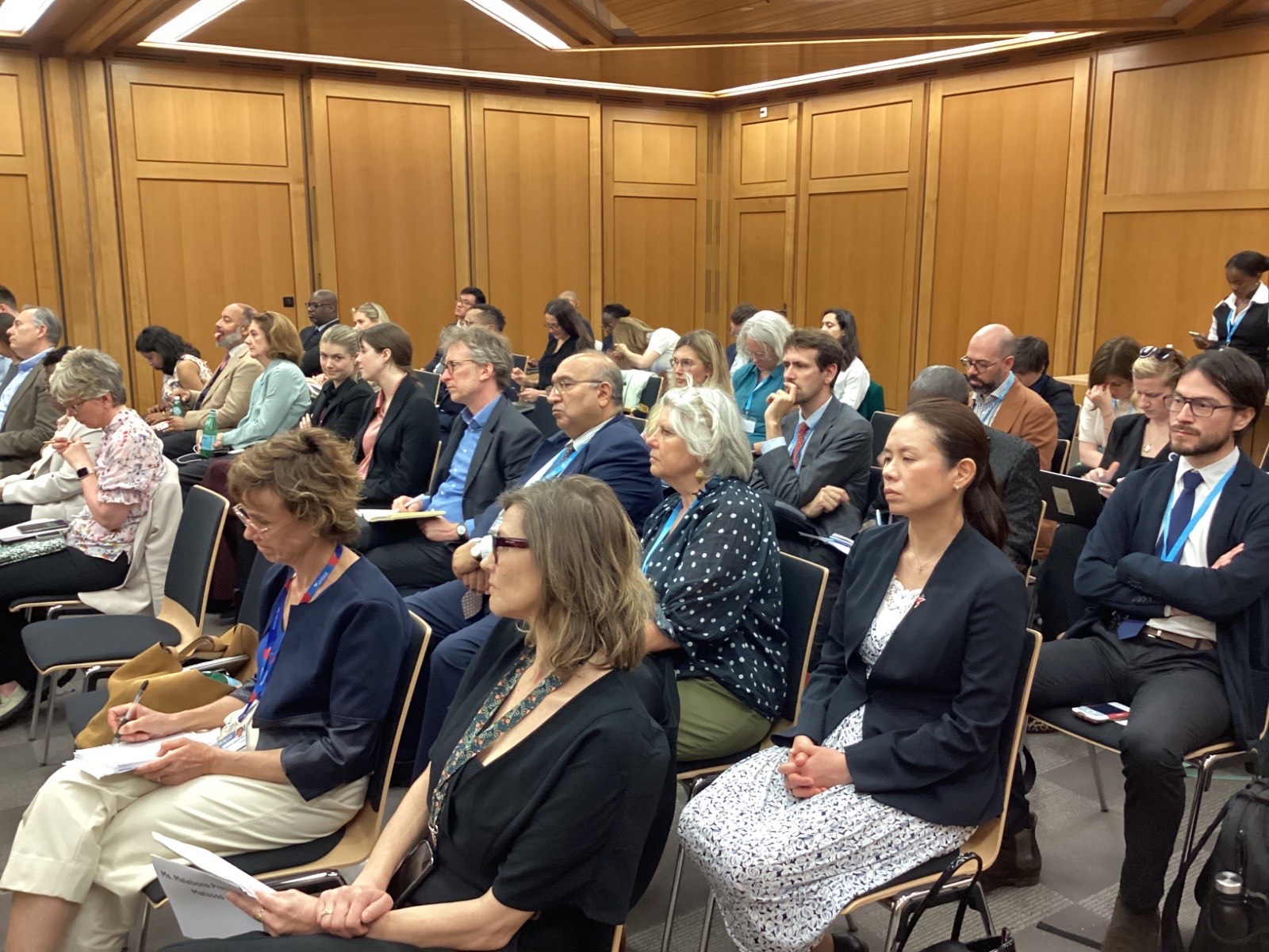 Dr Ouma Oluga Calls for Investment in Local Manufacturing and Global Collaboration at WHA78 Panel