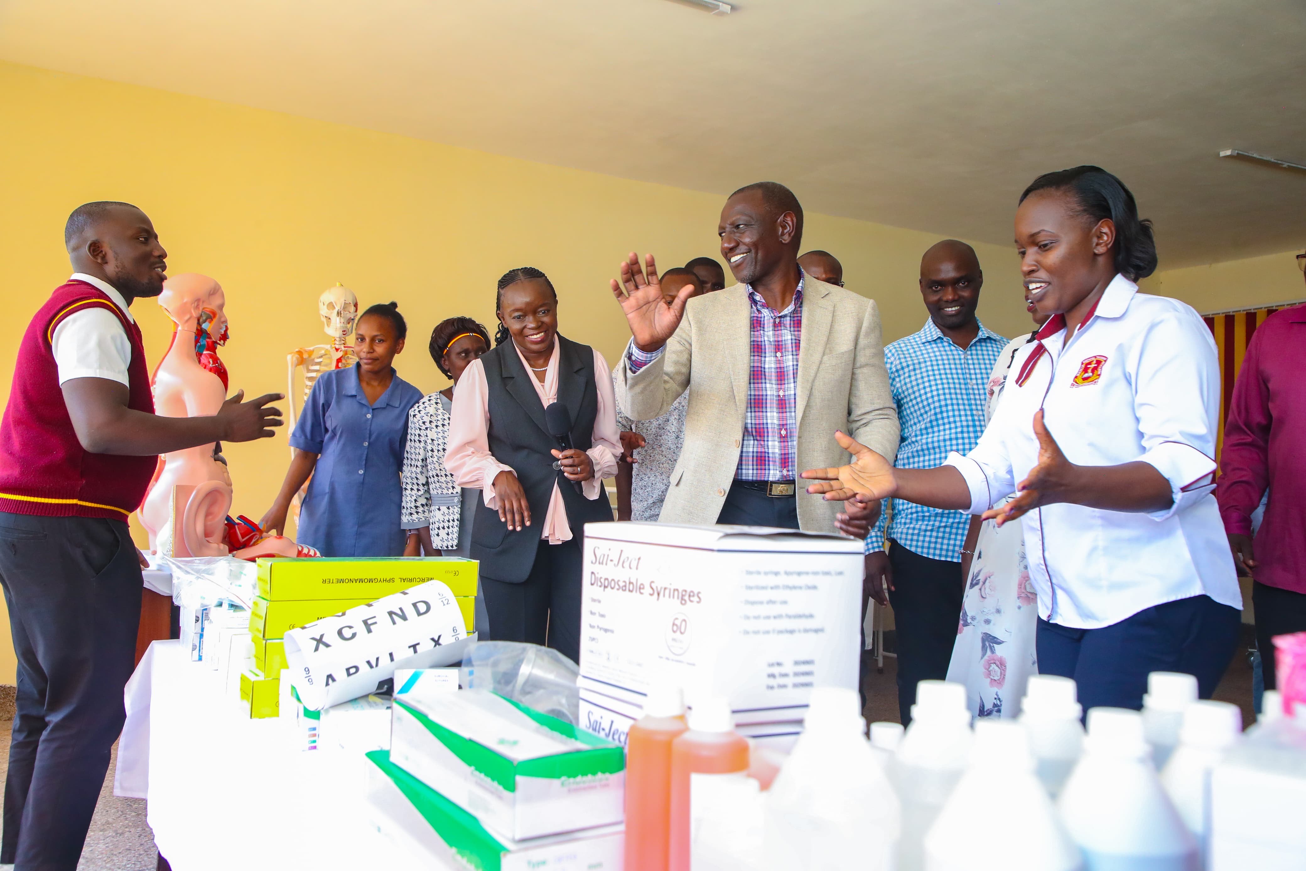 President William Ruto Inaugurates New KMTC Campus, Urges Support for SHA Registration in Elgeyo Marakwet