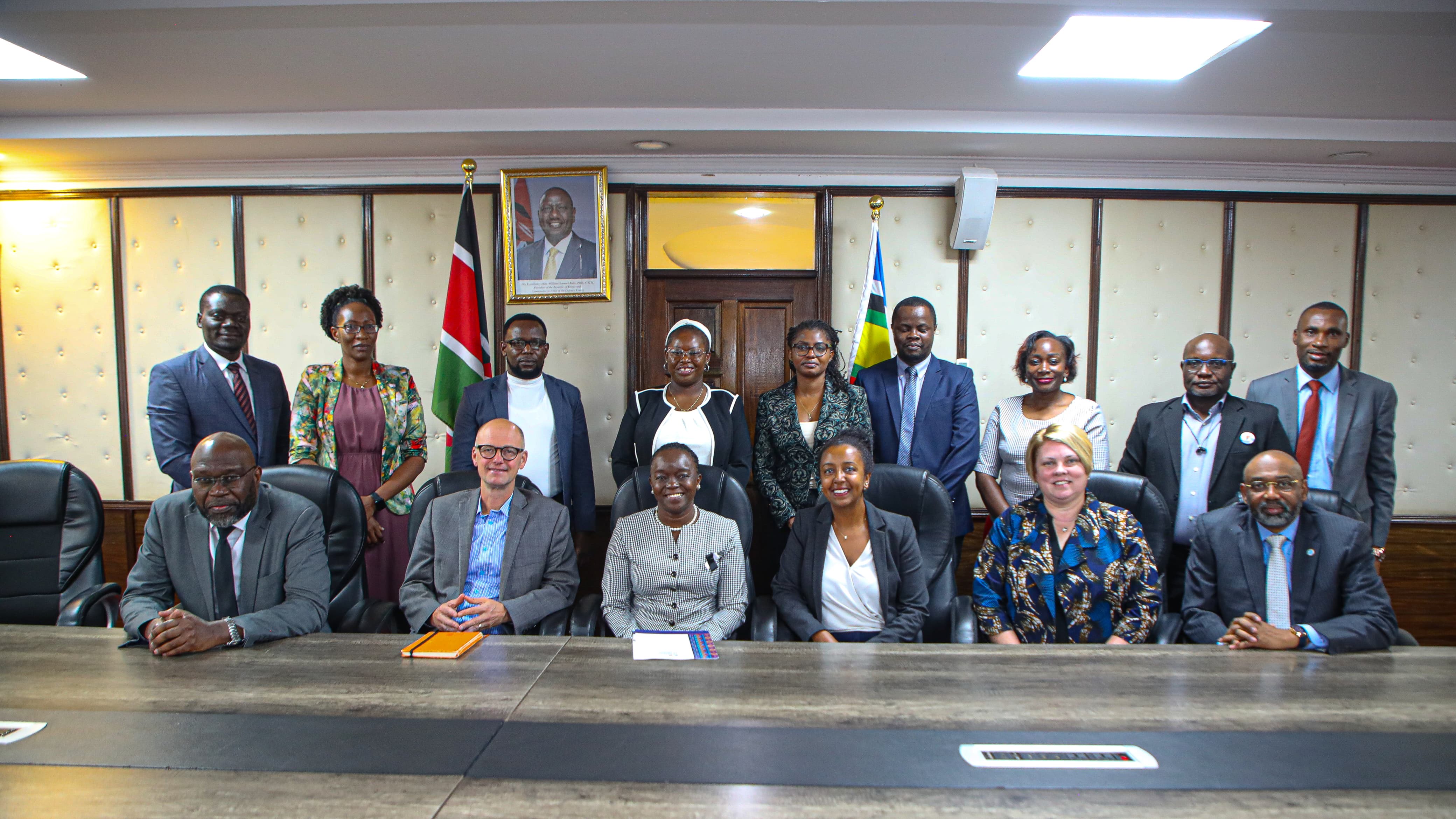 Health CS Deborah Barasa Meets with DPHK Executive Team to Discuss UHC progress and MPOX Preparedness