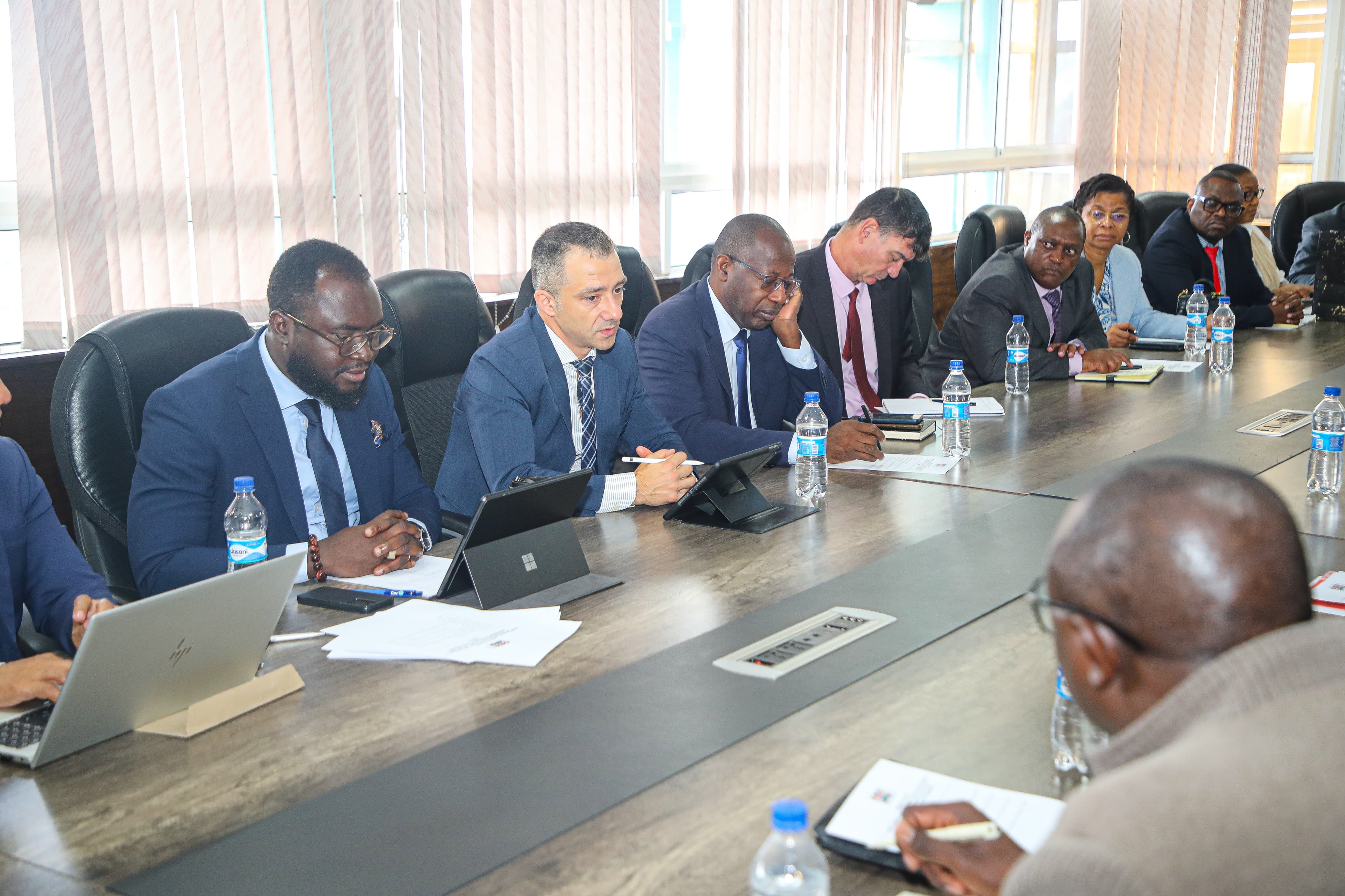 Cabinet Secretary for Health Reviews HIV, TB, and Malaria Program Progress with Global Fund Team