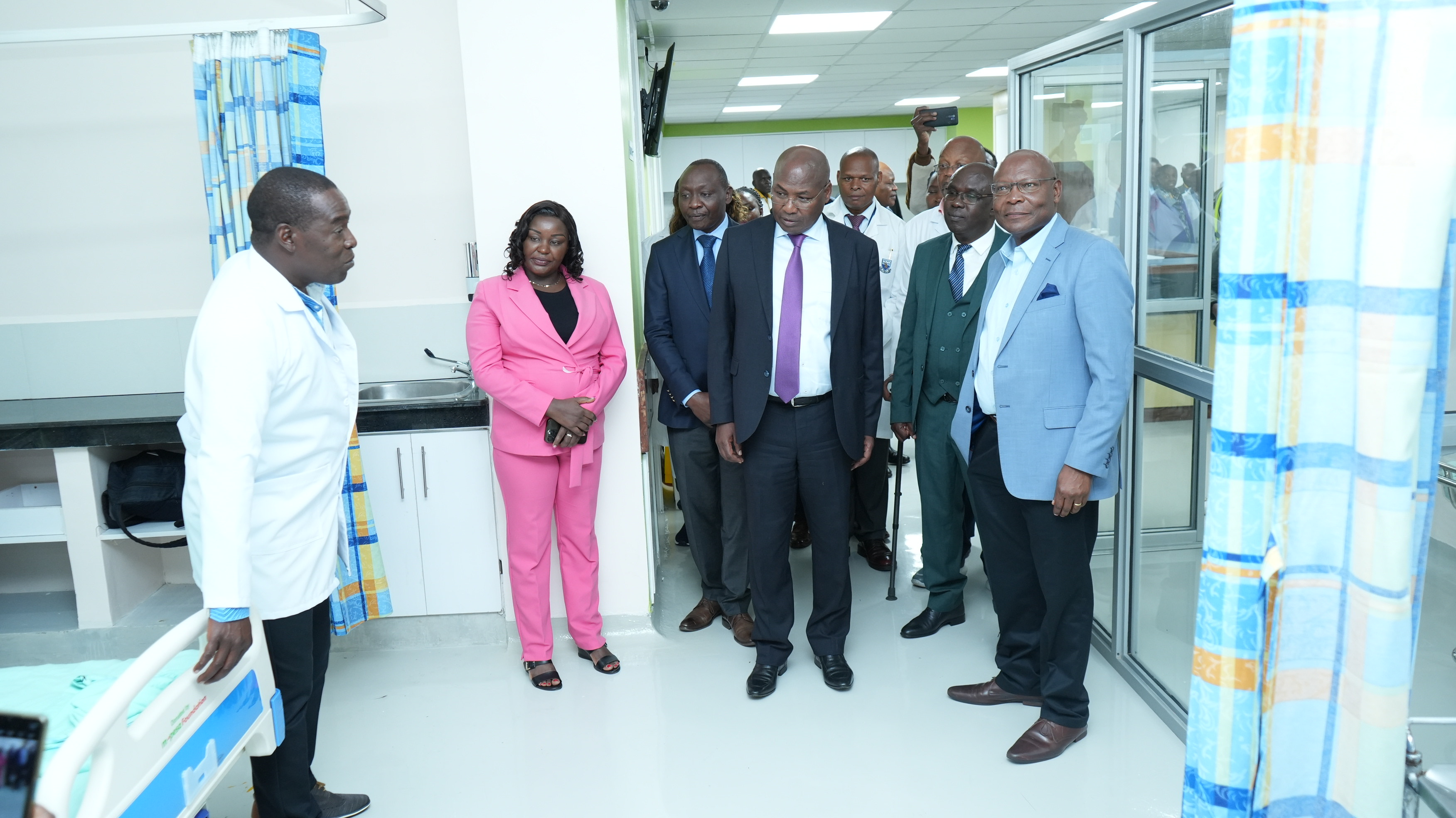 PS Harry Kimtai Unveils Renovated GFB Antenatal and Postnatal Ward at KNH with Support from MPESA Foundation 