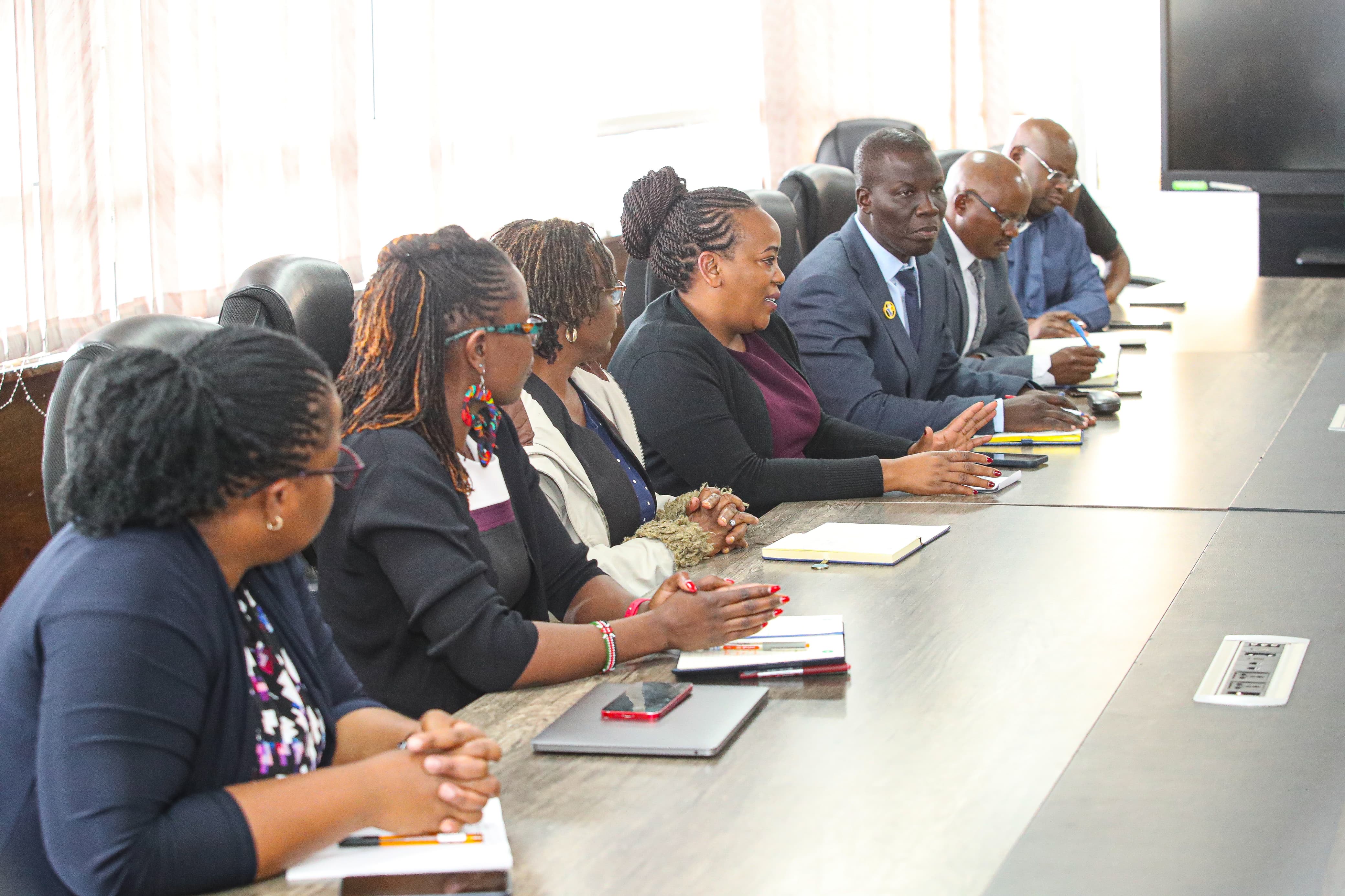 Nurse Leaders Meet with Cabinet Secretary for Health to Reaffirm Support for SHA and UHC Rollout