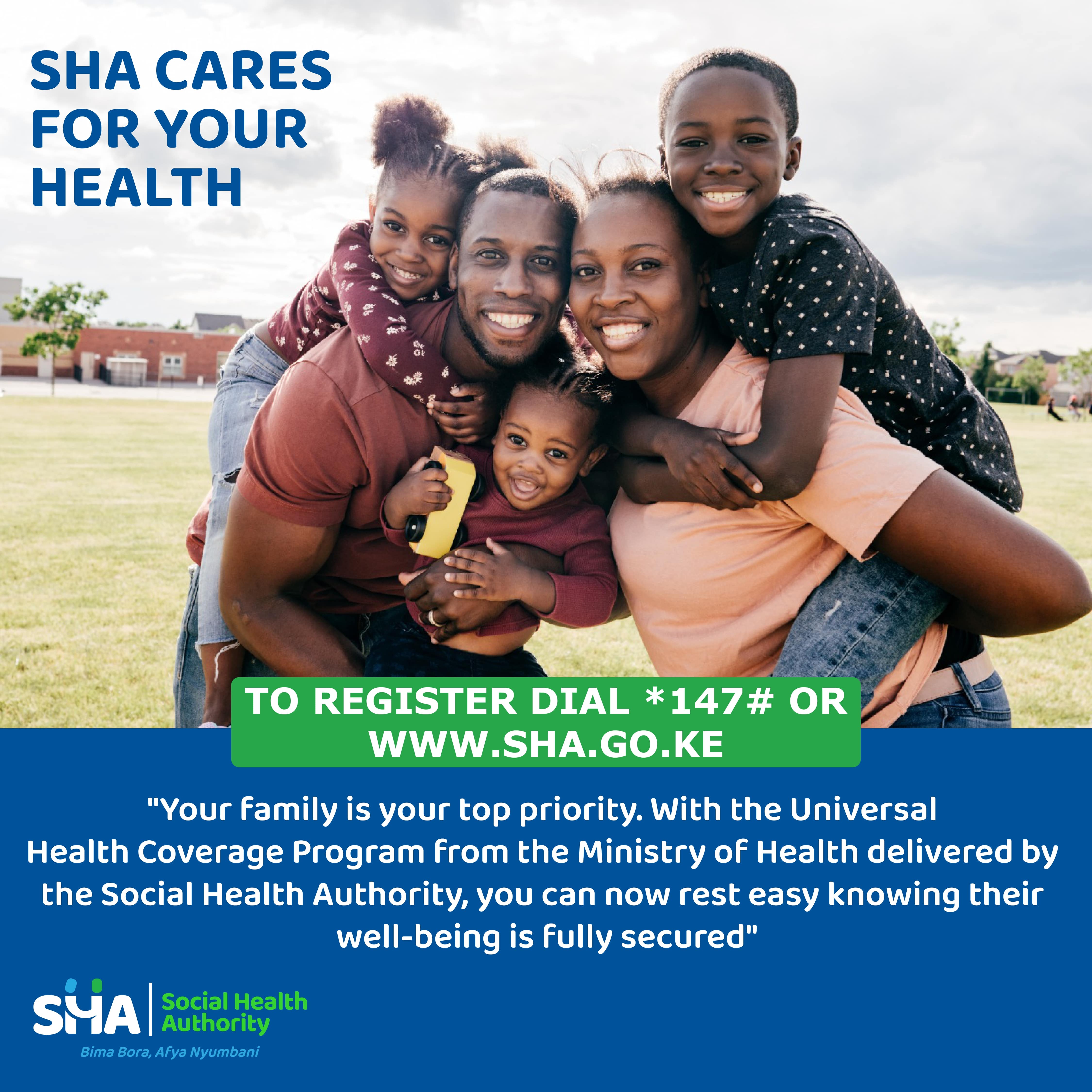 SHA Cares For Your Health