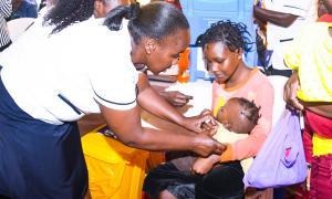 Measles rubella vaccination campaign