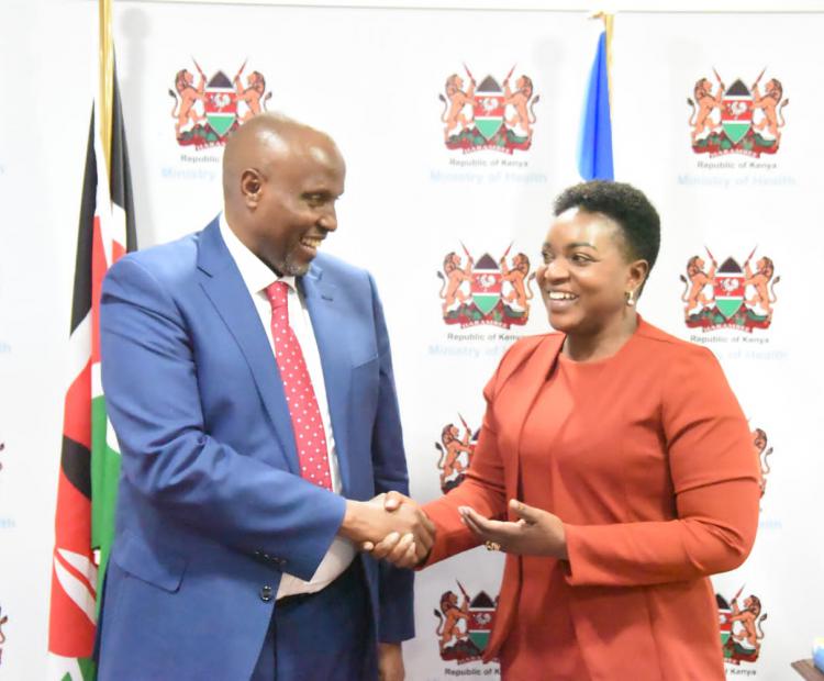 Ministry Of Health Welcomes New KEMSA Chairperson, Mr. Daniel Rono
