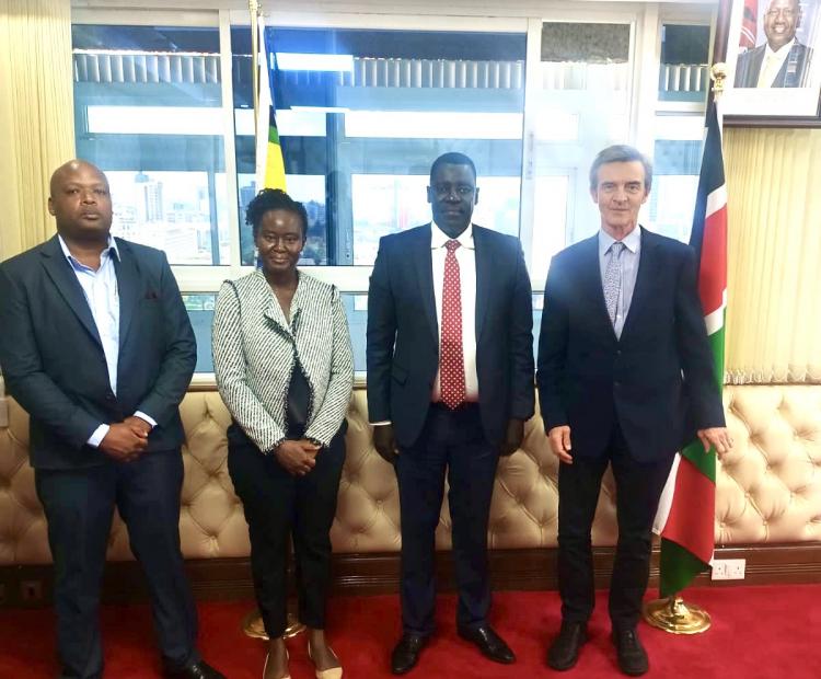 Kenyan Health Ministry And UNOPS Discuss Partnership For Infrastructure And Equipment Development