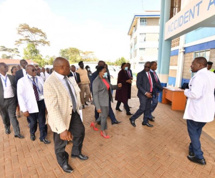 Plans To Convert Mwai Kibaki Teaching And Referral Hospital To A Fully-Fledged Level 6 Facility Underway