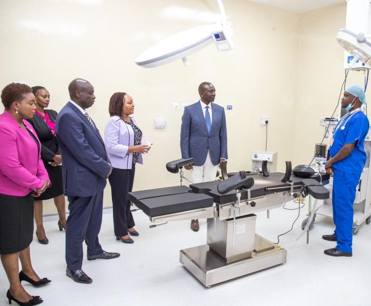 Kerugoya Level 5 County Referral Hospital Inaugurated, Promising Affordable Top-Notch Healthcare Services