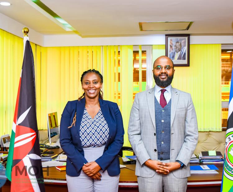 PS meets Kenya Red Cross Secretary General to explore areas of collaboration to strengthen Primary Health Care Networks