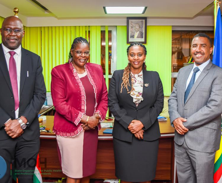 Principal Secretary Mary Muthoni meets Johnson and Johnson Director  to discuss ongoing partnerships