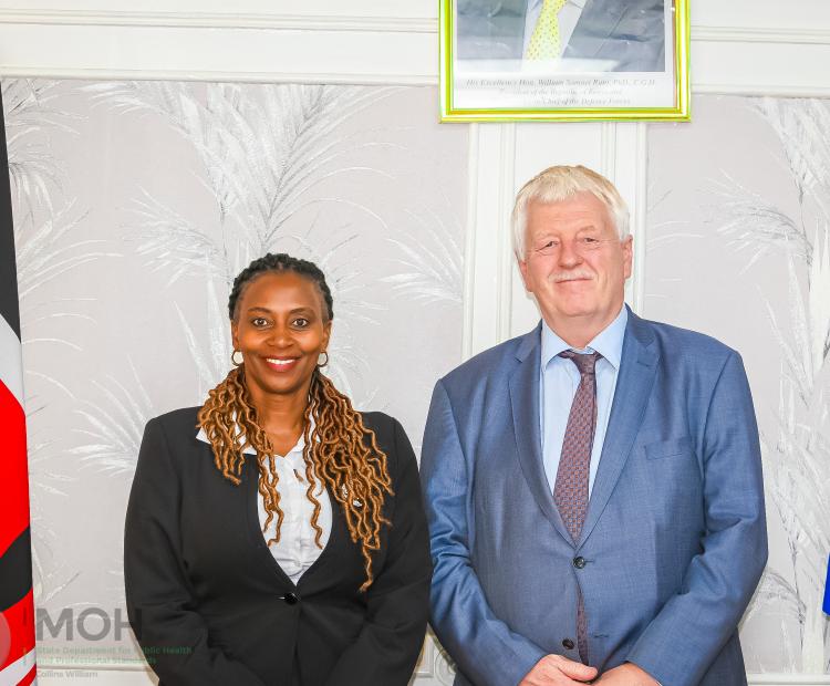 Ps Mary Muthoni Meets Netherlands Ambassador to Discuss Areas of Collaboration for Universal Health Coverage 