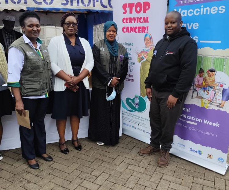 Launch of World Immunization Week in Nairobi County
