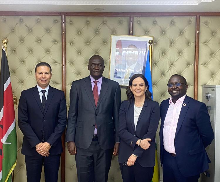 Director General for Health Meets Pfizer Team to Discuss Strengthening Health Systems