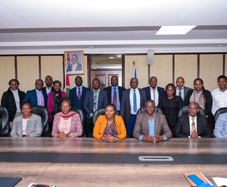 PS Muthini Meets AMREF Team to Discuss collaborative Efforts Between the Ministry and the Organization