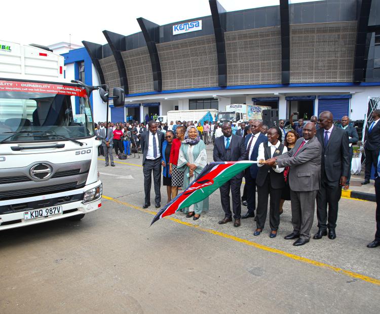 Cabinet Secretary for Health Flags Off Essential Health Products Ahead of SHA Rollout