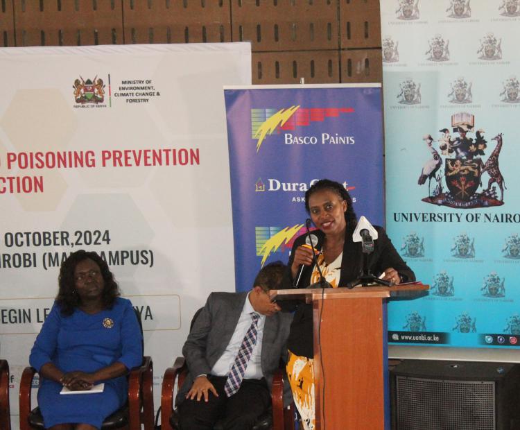 PS Muthoni launches International Lead Poisoning Prevention Week of Action