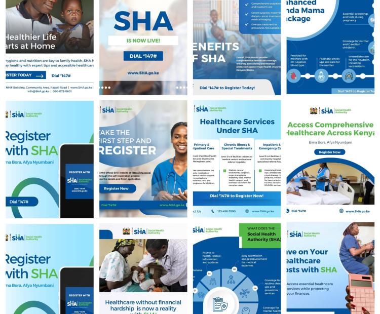 SHA Roll Out Social Media Posts