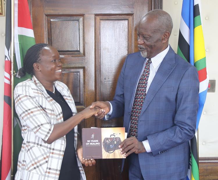 CS Health Dr. Barasa Chairs Meeting on Human Resources for Health