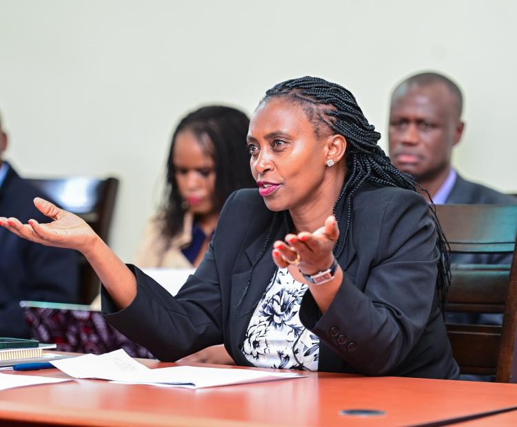 PS Muthoni Holds Key Meeting with Presidential Task Force on Human Resources for Health