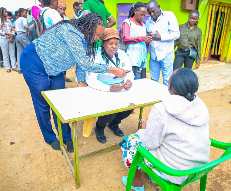 PS Muthoni oversees Social Health Insurance Registration in Machakos County 