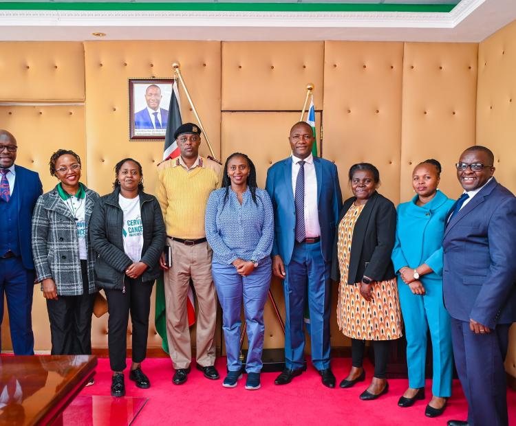 PS Muthoni advances the Universal Health Coverage agenda in Nyandarua County 