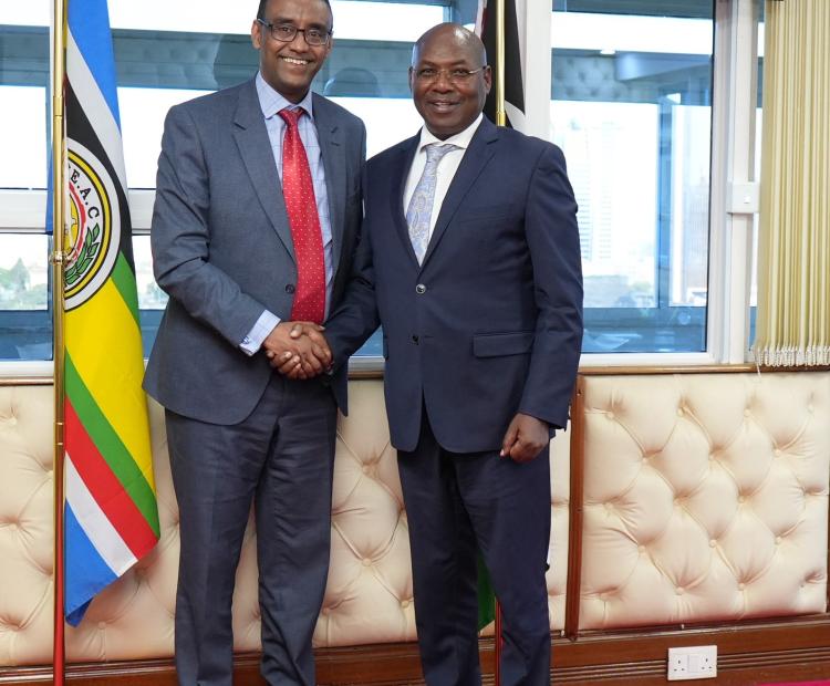 PS Kimtai Meets St. Paul’s Hospital Millennium Medical Delegation for Benchmarking at KUTRRH