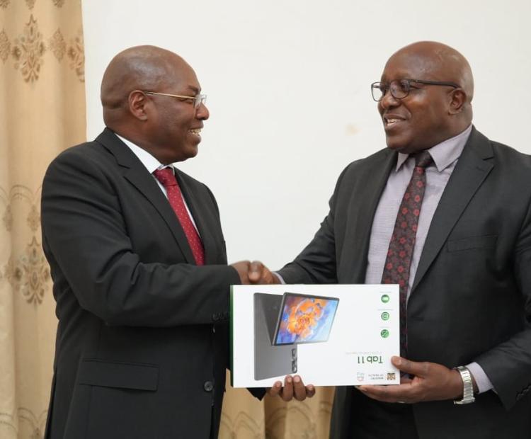 PS Harry Kimtai Leads Launch and Presentation of Digitization Devices in Embu County