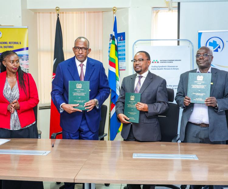 Health Cabinet Secretary Hon. Aden Duale Presides Over Performance Contract Signing Ceremony for FY 2024/2025