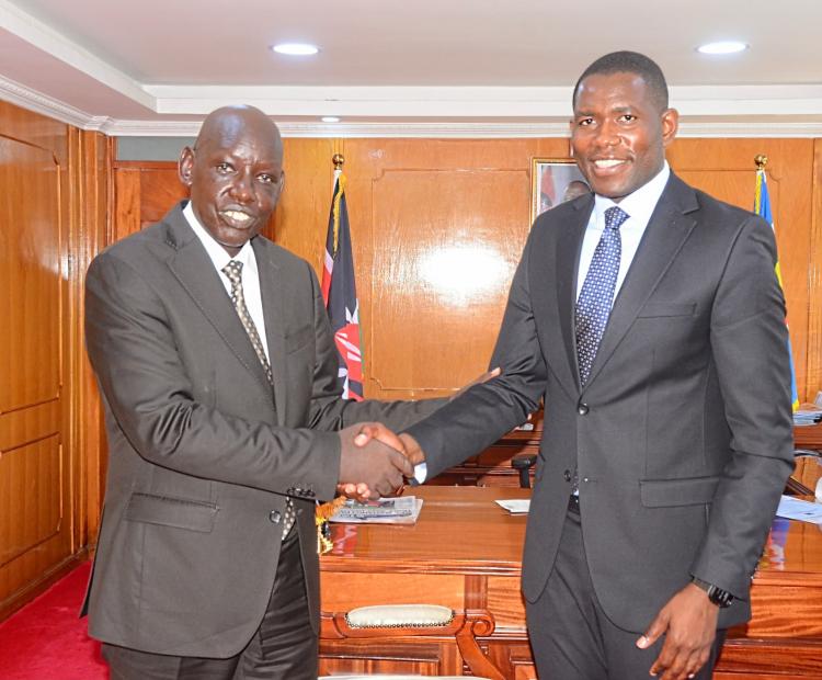 PS Oluga, PS Kipsang in Talks to Actualize Mandatory Inbound Travel Health Insurance