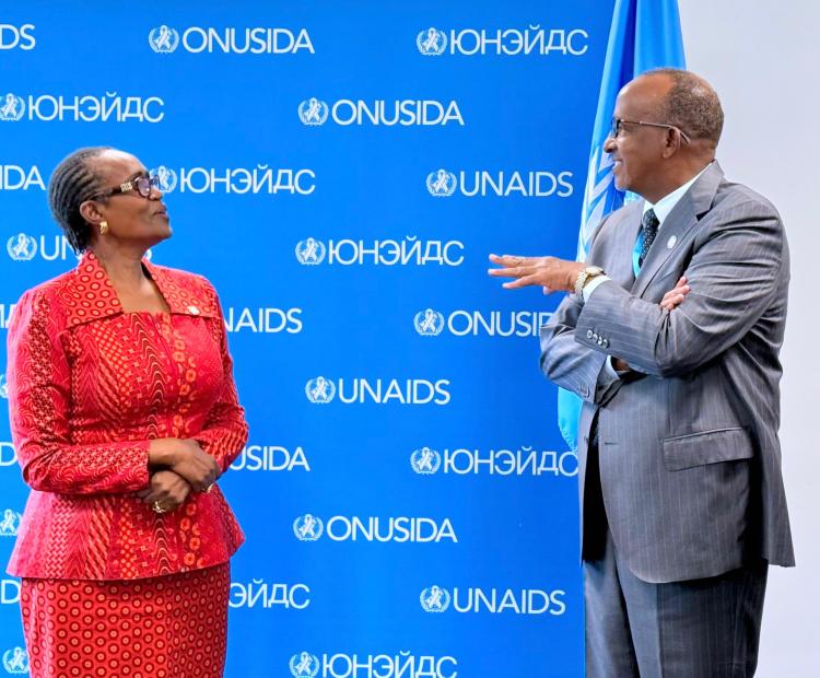 CS Duale Reaffirms Kenya’s Commitment to Ending AIDS in High-Level Meeting with UNAIDS Executive Director