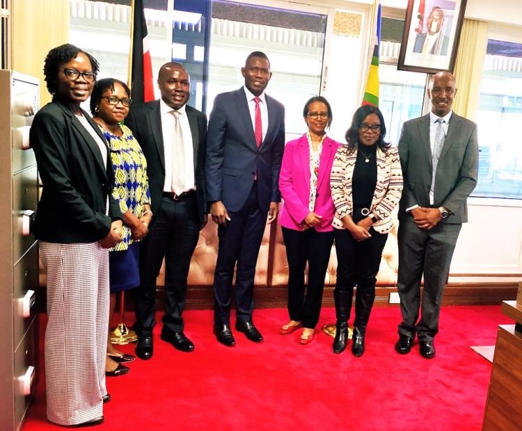 Health CS Hon. Aden Duale Engages UNAIDS on Strengthening Kenya’s HIV Response