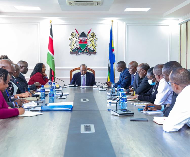 CS Duale Leads Consultative Meeting on Operationalizing Kenya National Public Health Institute