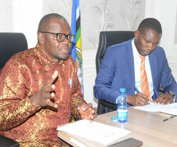 PS Dr. Ouma Oluga Meets Migori Governor to Enhance Health Sector Support