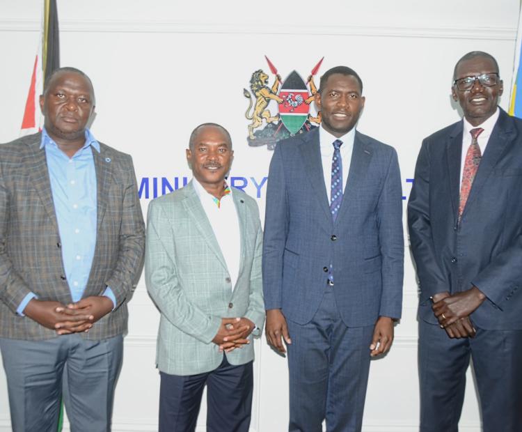 PS Oluga Meets JKUAT Delegation on Assistive Technology Centre Progress