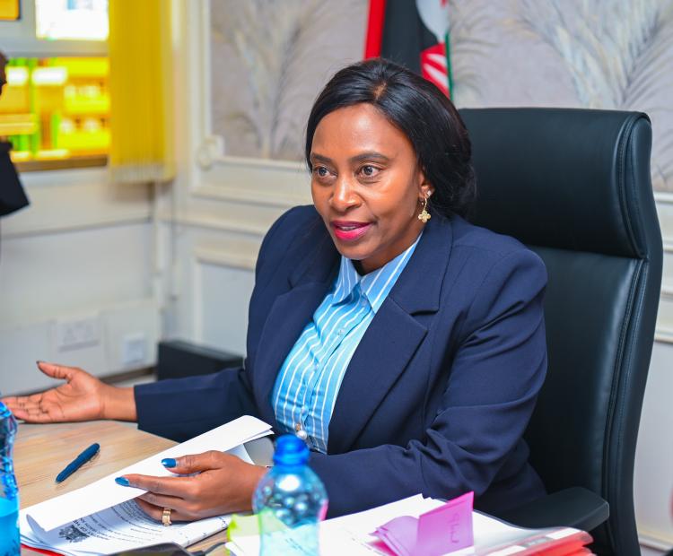 PS Muthoni Hold Consultative Meeting with Public Service Commission to Address Department's HR Challenges