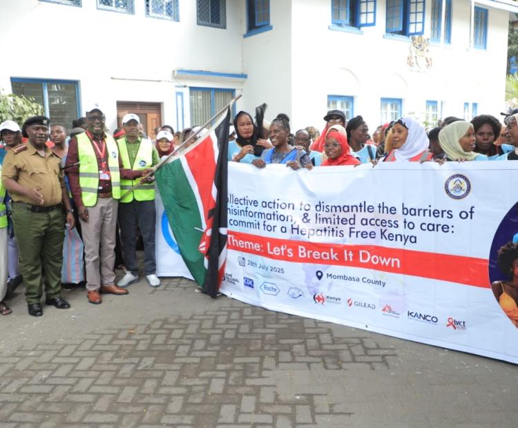 Kenya Marks World Hepatitis Day in Mombasa