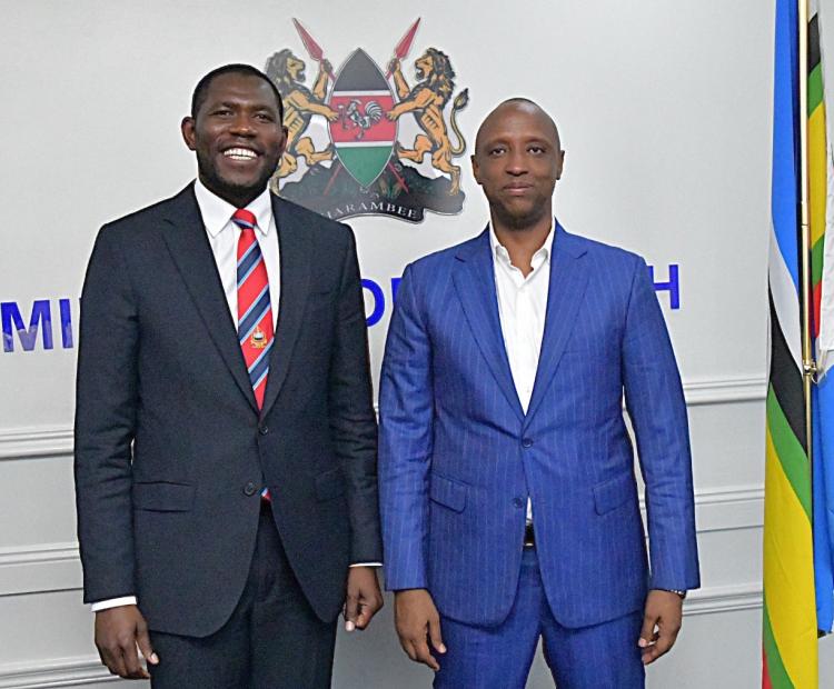 PS Medical Services, Isiolo Governor Hold Talks on County Health Priorities