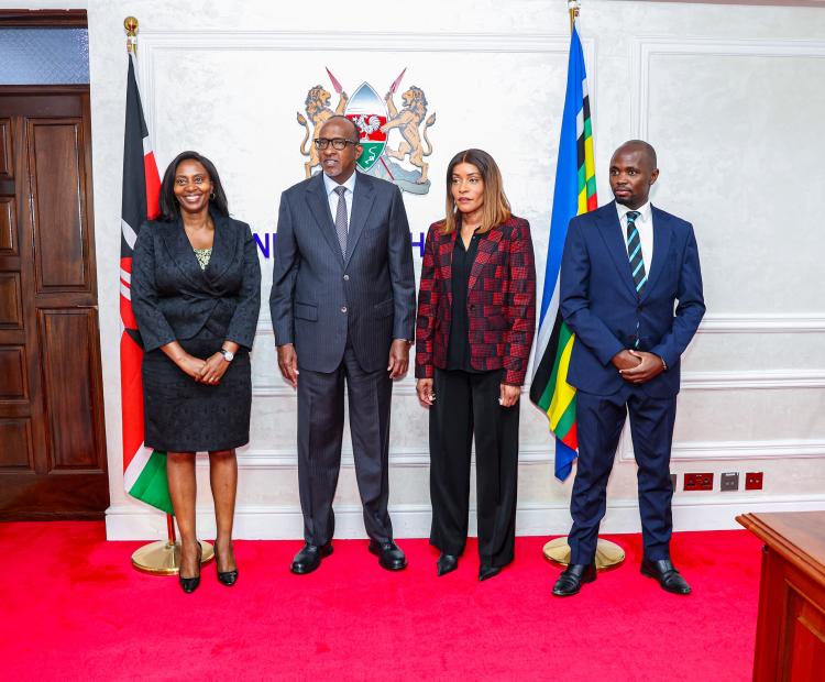 CS Duale Holds Talks with WFP to Strengthen Health and Nutrition Interventions